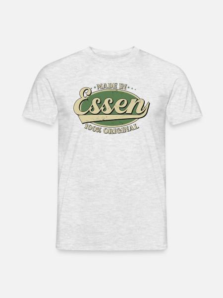 Essen Essener Original - Männer T-Shirt - Grau meliert