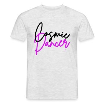 Danse de danse cosmic cosmos - T-shirt homme - gris chiné - Devant - AI Model Male 178 dark (178cm)