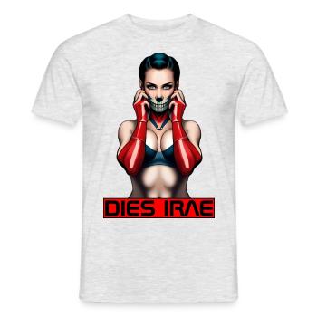 Heretic Woman - Men's T-Shirt - heather grey - Front - AI Model Male 178 dark (178cm)