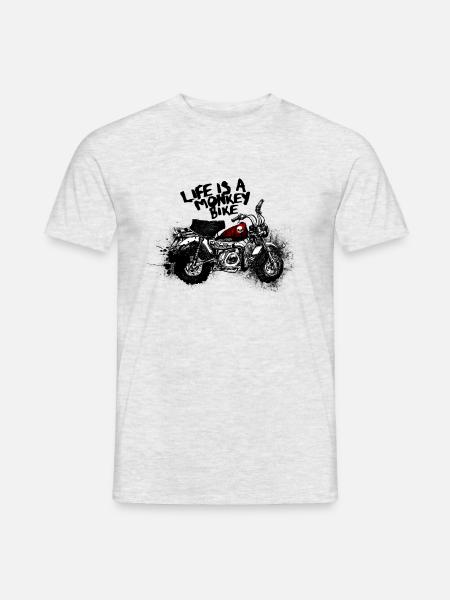 Monkeybike - Men's T-Shirt - heather grey