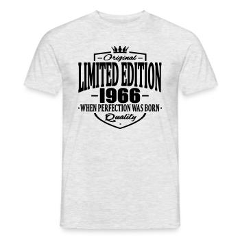 Limited edition 1966 - T-shirt homme - gris chiné - Devant - AI Model Male 178 dark (178cm)