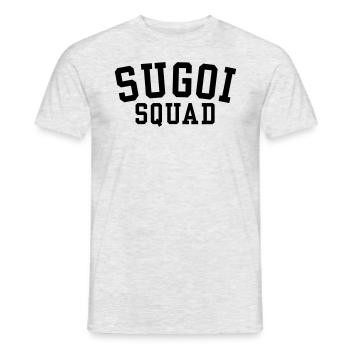 Sugoi Squad - Men's T-Shirt - heather grey - Front - AI Model Male 178 dark (178cm)