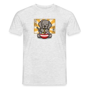 Weimaraner - Männer T-Shirt - Grau meliert - Vorne - AI Model Male 178 dark (178cm)