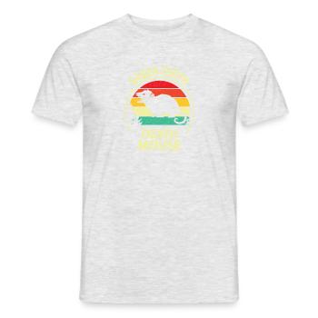 Opossum - Männer T-Shirt - Grau meliert - Vorne - AI Model Male 178 dark (178cm)