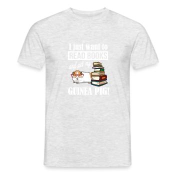 Guinea Pig - Men's T-Shirt - heather grey - Front - AI Model Male 178 dark (178cm)