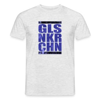 GLSNKRCHN Gelsenkirchen Schalke idée cadeau - T-shirt homme - gris chiné - Devant - AI Model Male 178 dark (178cm)
