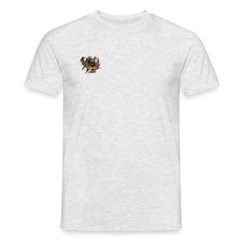 Leo Designs, Zodiac Signs, Lion - Men's T-Shirt - heather grey - Front - AI Model Male 178 dark (178cm)