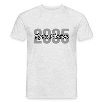Limited Edition 2005 - Geburtstag 2005 - Männer T-Shirt - Grau meliert - Vorne - AI Model Male 178 dark (178cm)