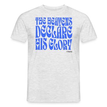 Christianity Christian Bible Verse - Men's T-Shirt - heather grey - Front - AI Model Male 178 dark (178cm)