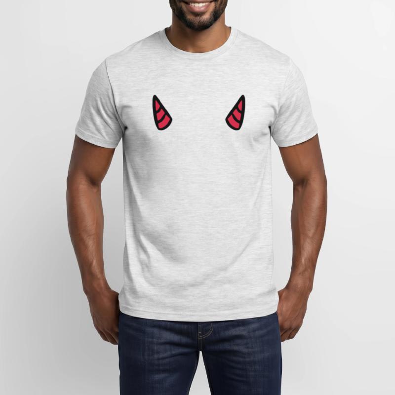 Devil's horn devil devil horn evil Men's T-Shirt