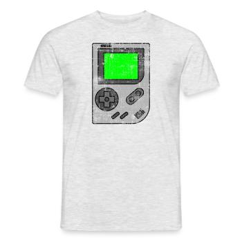 Jeux - T-shirt homme - gris chiné - Devant - AI Model Male 178 dark (178cm)