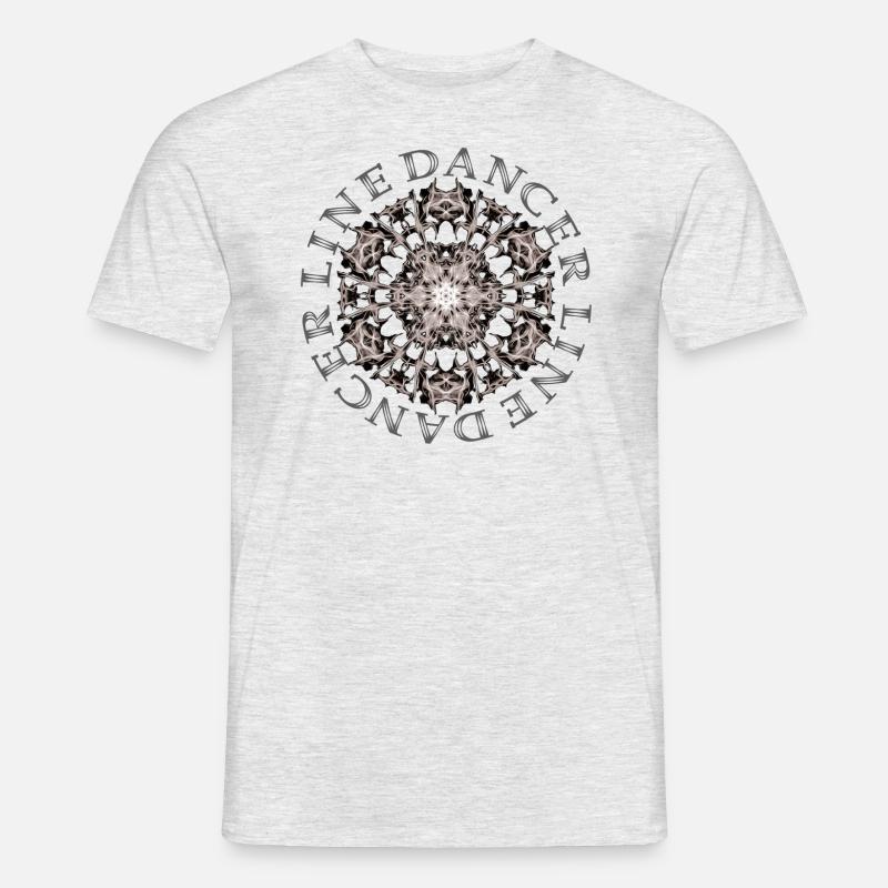 kl_linedance42b - Männer T-Shirt - Grau meliert