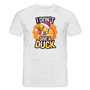 Badeente - Männer T-Shirt - Grau meliert - Vorne - AI Model Male 178 dark (178cm)