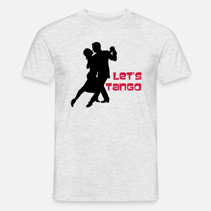 Lets Tango 1 - Men’s T-shirt - heather grey