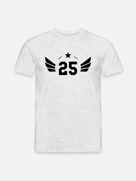 25 Years - Männer T-Shirt - Grau meliert