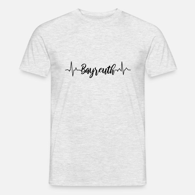 EKG Bayreuth - Männer T-Shirt - Grau meliert