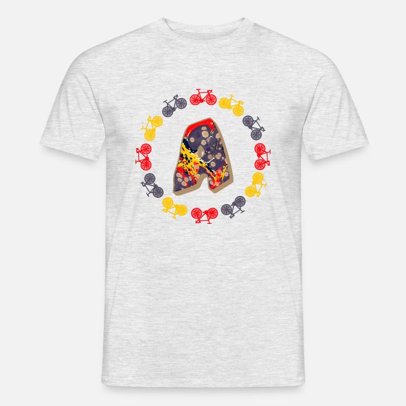fahrrad e 202 a - Männer T-Shirt - Grau meliert