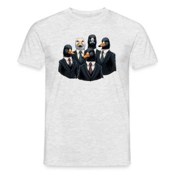 Boss Ducks - T-shirt homme - gris chiné - Devant - AI Model Male 178 dark (178cm)