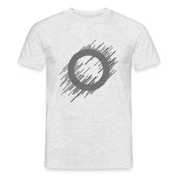 ray Cercle - T-shirt homme - gris chiné - Devant - AI Model Male 178 dark (178cm)