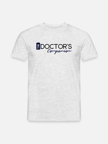 Companion of the doctor - Men's T-Shirt - heather grey