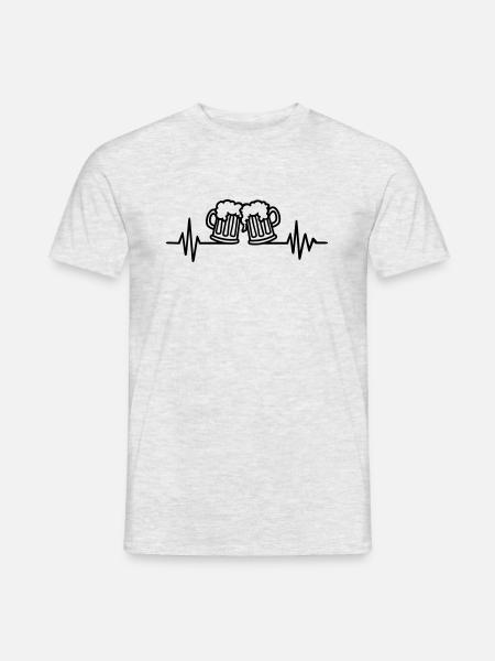 Beer - Men's T-Shirt - heather grey
