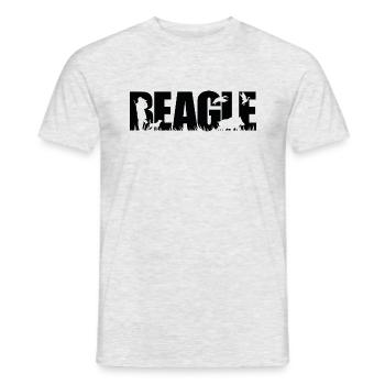 BEAGLE Chien de chasse Chasseur Chiens Wilsigns - T-shirt homme - gris chiné - Devant - AI Model Male 178 dark (178cm)