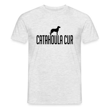 Catahoula Cur Race de chien Chiens Wilsigns - T-shirt homme - gris chiné - Devant - AI Model Male 178 dark (178cm)