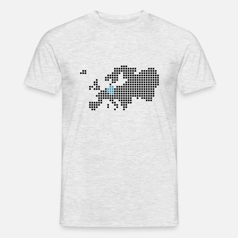 deutschland - Männer T-Shirt - Grau meliert