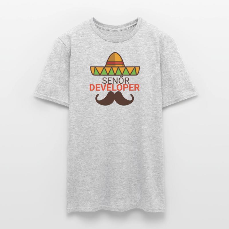 "Senor Developer, Senior Developer" |Programmierer Männer T-Shirt
