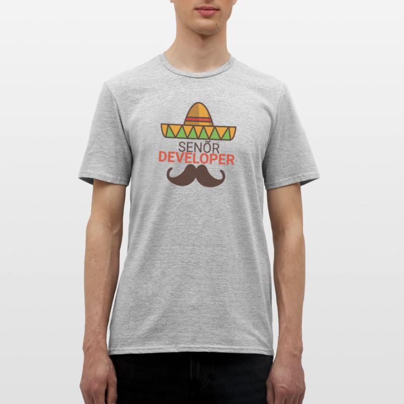 "Senor Developer, Senior Developer" |Programmierer Männer T-Shirt