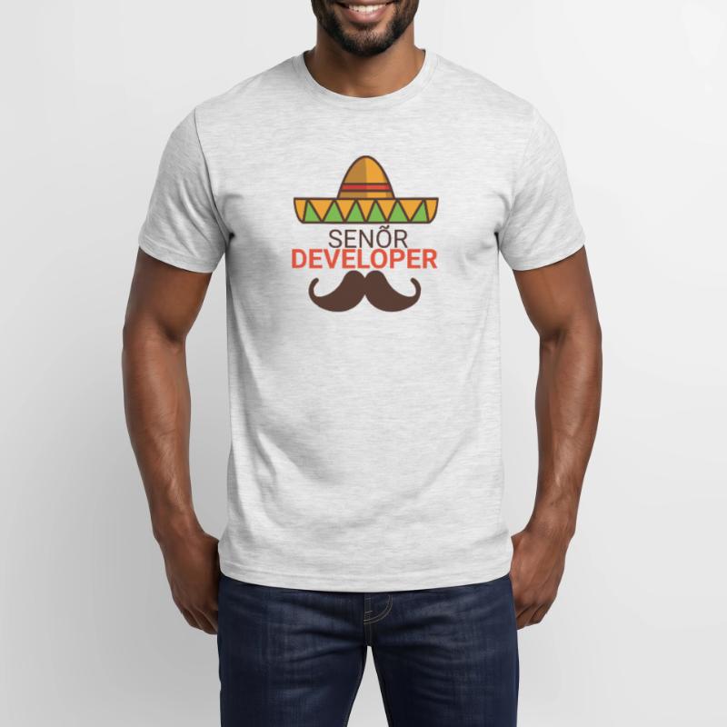 « Senor Developer, Senior Developer » | Programmeurs T-shirt homme