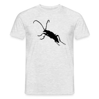 Käfer Bug - Männer T-Shirt - Grau meliert - Vorne - AI Model Male 178 dark (178cm)