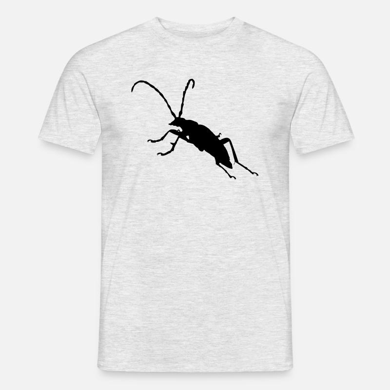 Käfer Bug - Männer T-Shirt - Grau meliert