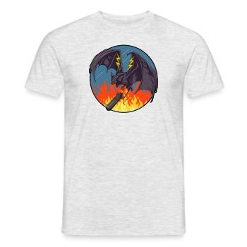 VPB-15 Patrouillenbombengeschwader im WWII VPB-15W - Männer T-Shirt - Grau meliert - Vorne - AI Model Male 178 dark (178cm)