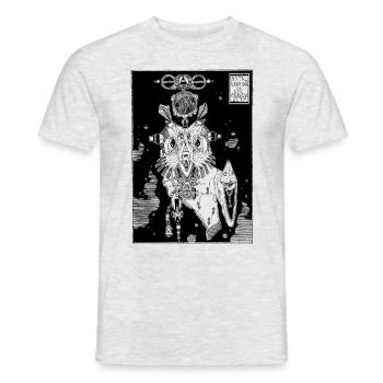 ASTRO ERDFERKEL - Men's T-Shirt - heather grey - Front - AI Model Male 178 dark (178cm)