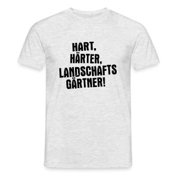 landscape gardener - Men's T-Shirt - heather grey - Front - AI Model Male 178 dark (178cm)