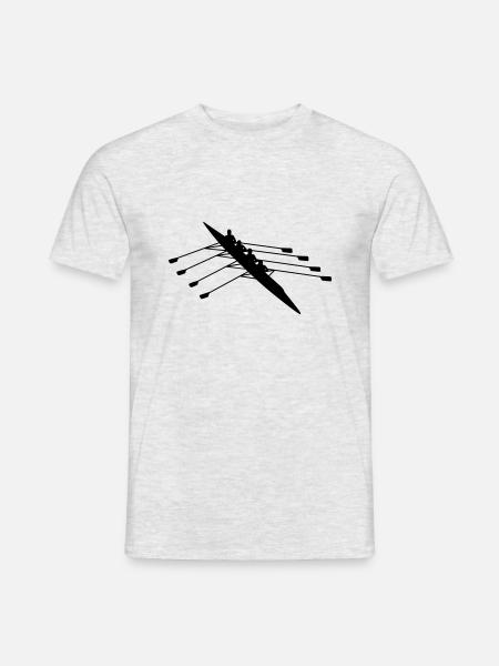 rowing - Men's T-Shirt - heather grey