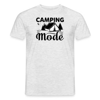 Hiking Nature Outdoor Mountains - Men's T-Shirt - heather grey - Front - AI Model Male 178 dark (178cm)