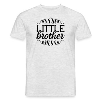Little brother Unicorn Unicorn - Men's T-Shirt - heather grey - Front - AI Model Male 178 dark (178cm)