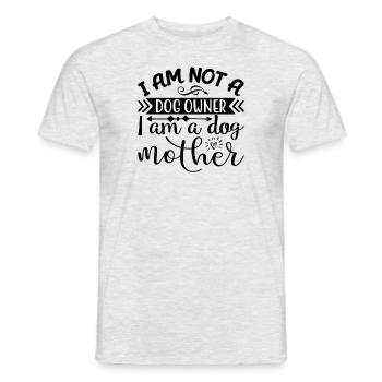 I am not a dog owner - Men's T-Shirt - heather grey - Front - AI Model Male 178 dark (178cm)