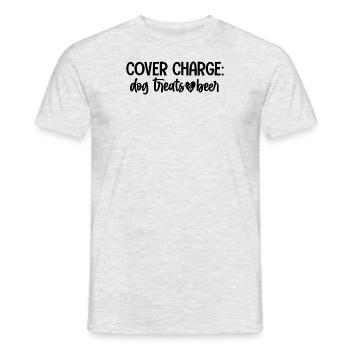 Prudence, friandises - T-shirt homme - gris chiné - Devant - AI Model Male 178 dark (178cm)