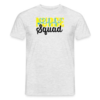 Nurse squad - Men's T-Shirt - heather grey - Front - AI Model Male 178 dark (178cm)