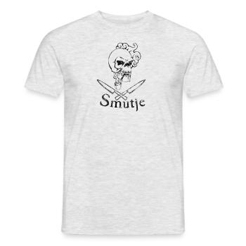 Smutje - Männer T-Shirt - Grau meliert - Vorne - AI Model Male 178 dark (178cm)