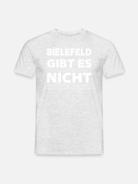 Bielefeld gibt es jetzt doch Grey Shirts Special - Männer T-Shirt - Grau meliert