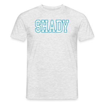 shady - Männer T-Shirt - Grau meliert - Vorne - AI Model Male 178 dark (178cm)
