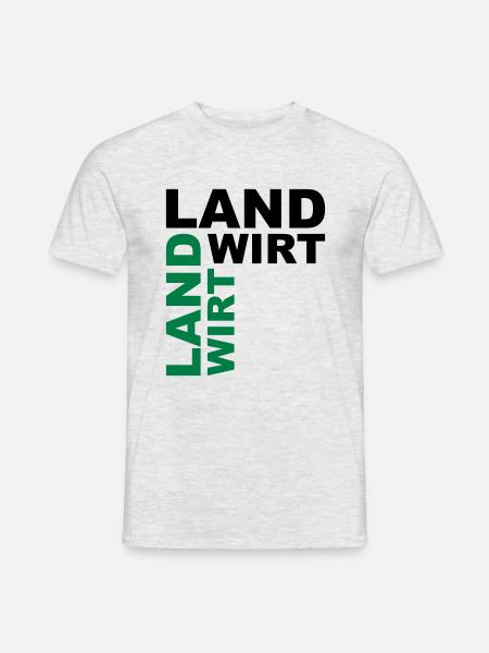 Landwirt - V2 - Männer T-Shirt - Grau meliert