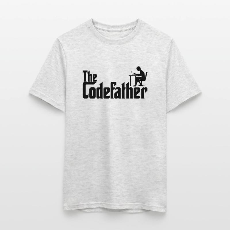 Computer Scientist Programmer Codefather Coder Coding Men's T-Shirt
