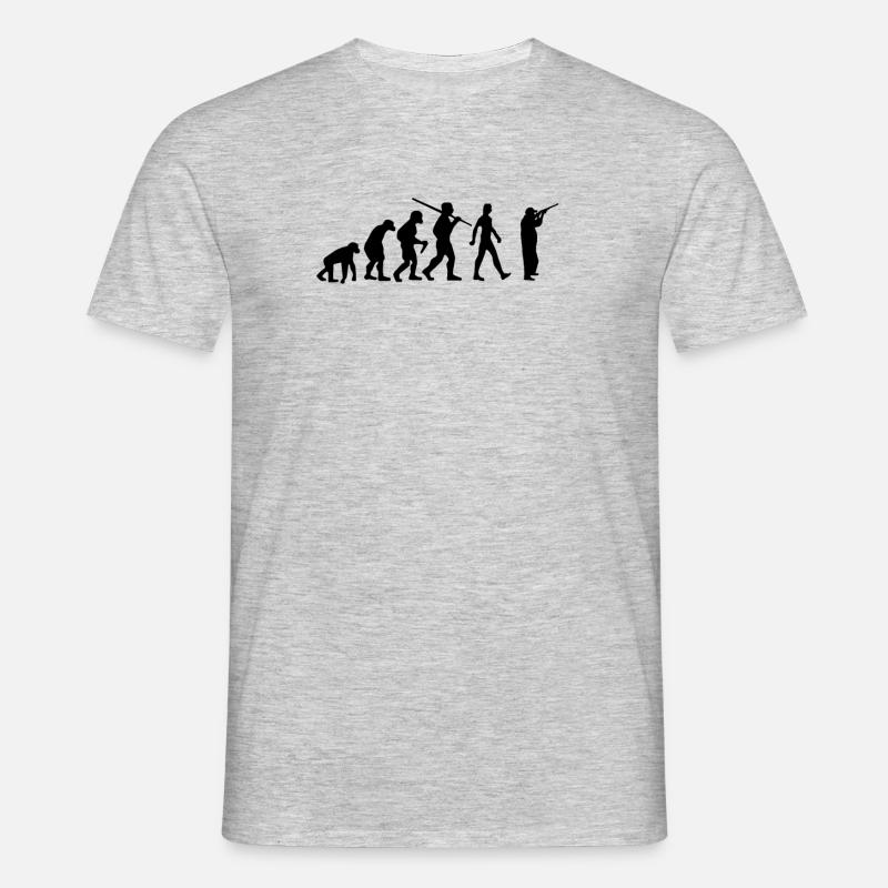 Jaeger Evolution Jäger - Männer T-Shirt - Grau meliert