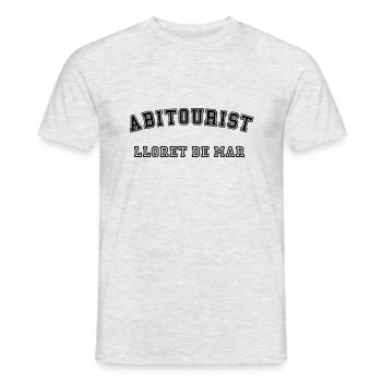 Abitourist Lloret de Mar - Männer T-Shirt - Grau meliert - Vorne - AI Model Male 178 dark (178cm)