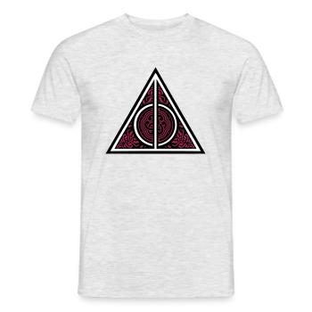 Always 3C - Männer T-Shirt - Grau meliert - Vorne - AI Model Male 178 dark (178cm)